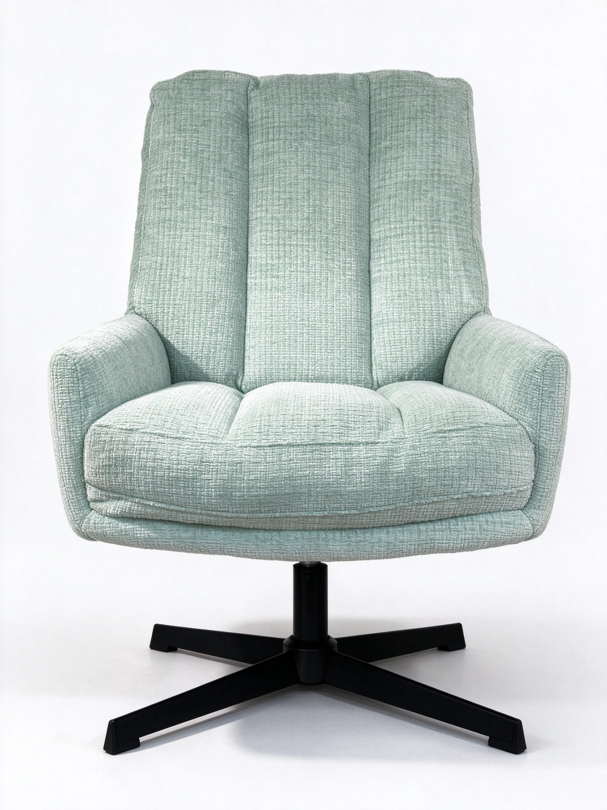 Open Back Boucle Armchair – Sculptural Upholstered Accent Chair for Living Room - Dorishome