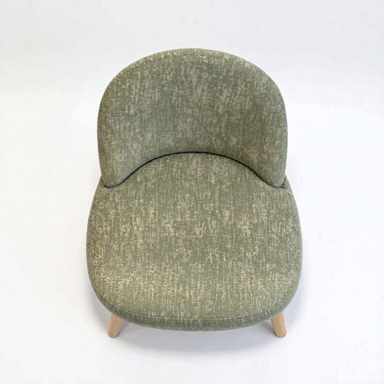 Teddy Boucle Swivel Barrel Chair – Round Pumpkin Shaped Upholstered Accent Chair -  - 3